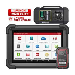 Lanciare IMMO Elite automotive fabbro auto chiave programmatore auto obd2 programmazione macchina diagnostica scanner strumento tutte le chiavi perse