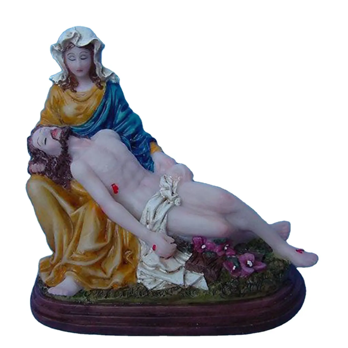 Estátua personalizada do Madonna católico religioso da resina para a decoração home