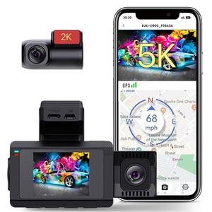 5k行车记录仪STARVIS 2 IMX678传感器2CH汽车卓越夜视5ghz WiFi全球定位系统4K HDR前后仪表板凸轮