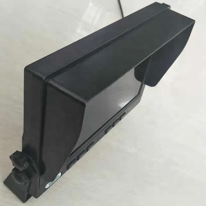 Cvbs-Monitor de marcha atrás para coche, pantalla LCD de alta resolución de 10,1 pulgadas, TV, 2 canales, 4 pines, entrada de señal de vídeo con soporte en U, 12V-24V - Product Image 4