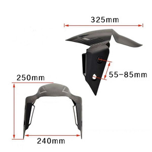 Bán buôn bản sao Koso phía trước <span class=keywords><strong>Fender</strong></span> cho cho <span class=keywords><strong>Yamaha</strong></span> Zuma bể 125 150 160 200 các bộ phận nhựa xe máy phụ kiện phía trước <span class=keywords><strong>Fender</strong></span> - Product Image 5