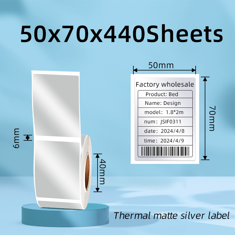 50x70mm (440 hojas/rollo)
