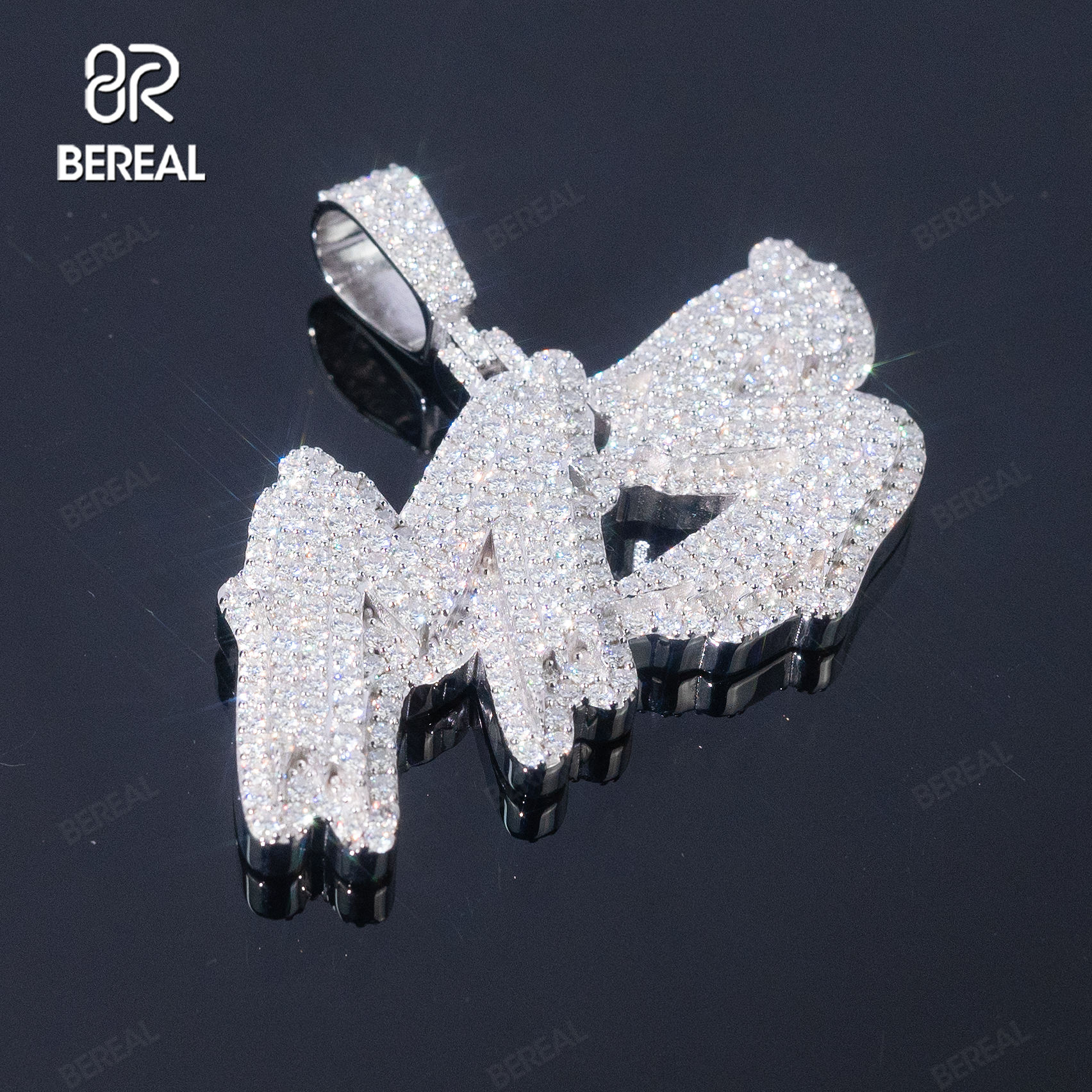 2inches Moissanite+S925