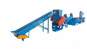 全自动塑料废旧LDPE LLDPE拉伸膜清洗回收生产线 - Product Image 2
