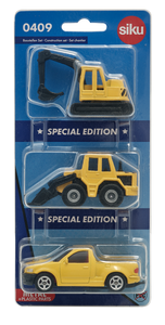 Siku yeni varış döküm modeli otomobil araç Set 0414 Displaybox çocuklar için 3 küçük çocuk oyuncak setleri - Product Image 5