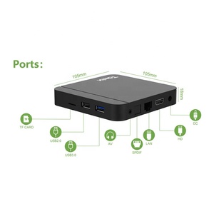 Yeni Smart W2 Android 11 TV kutusu Amlogic S905W2 çift WiFi 2GB 16GB AV1 4K BT 5.0 Mini medya oynatıcı akıllı TV için Set üstü kutu - Product Image 3
