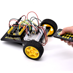 Стартовый комплект Keyestudio Ultimate/автомобильный комплект робота для Arduino Little изобретателя (Обучающий робот Arduino на нулевой основе) - Product Image 4