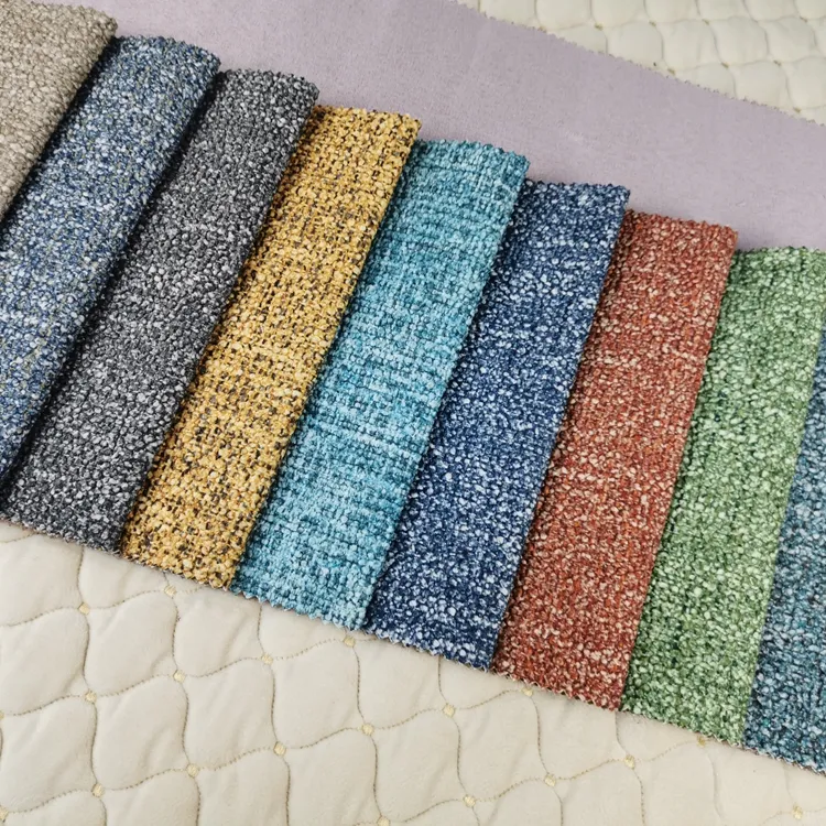 100% Polyester individuell bedrucktes Sofa Chenille Möbels toff für Möbel