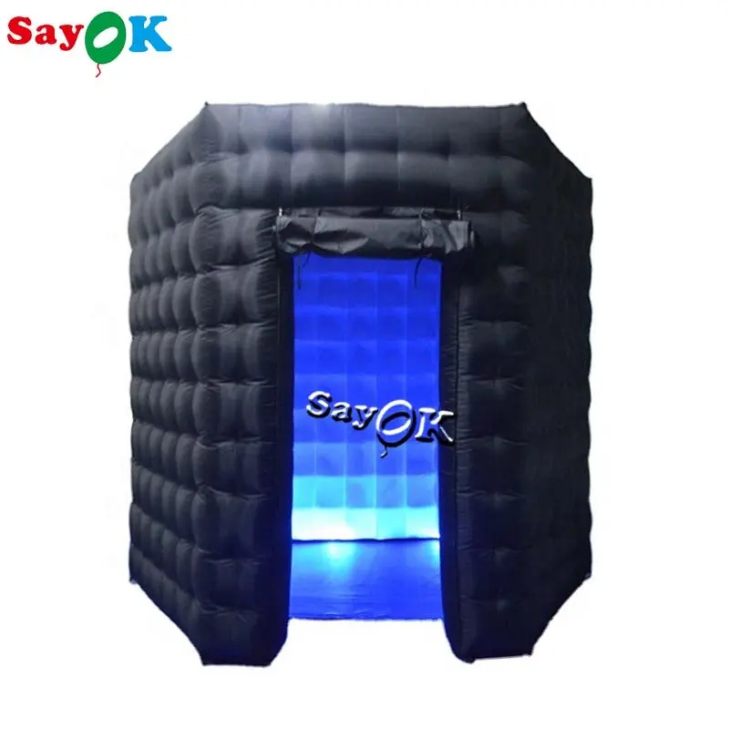Photo booth case, inflatable led photobooth for weddings wholesale