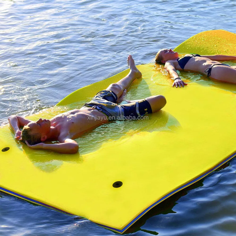 OEM all'ingrosso Summer Swim Pool Equip Float piscina Lake Beach Water Child Island Float materassini galleggianti materasso per una piscina