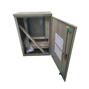 Fábrica China FTTH 144 Core Gabinete de conexión cruzada óptica Hub de distribución de fibra al aire libre Caja de fibra ODF - Product Image 6
