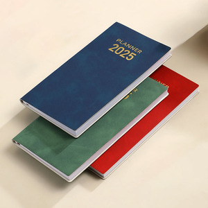 2025 Calender A6 <strong>Notebook</strong> Wholesale Good Quality <strong>Custom</strong> <strong>Make</strong> Softcover Pu Leather Diary Journal Schedule <strong>Notebooks</strong> - Product Image 5
