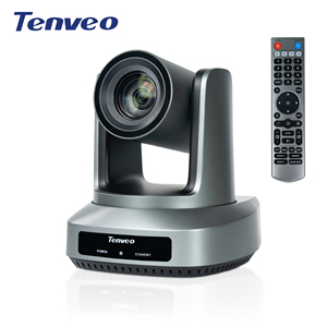 Tenveo 30x зум AI автотрекание PTZ Конференц-камера с USB + HDMI + SDI + LAN IP Live Поддержка POE для церковного образования - Product Image 1