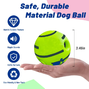 ペット用のインタラクティブ犬の噛むおもちゃのぐらつき音8.8cm 10cm 14cmローリングボールくぐらつきおもちゃメーカー