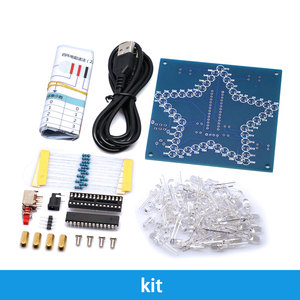 DIY Electronic Kit Fünf-Punkt-Stern Bunte Blendung LED RGB-Modul Wasser licht 51 Single-Chip-Mikro computer für Arduino