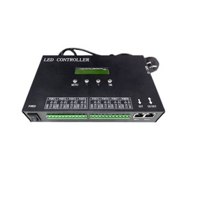 H807SA ARTNET sd卡在线离线发光二极管构建工作室DMX控制台8输出电脑2811 2812 512 RGB RGBW像素发光二极管控制器