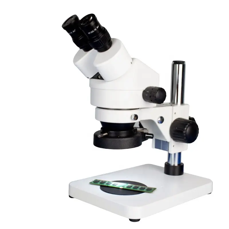 Microscopio óptico industrial de alta definición 7-50x microscopio estéreo óptico binocular de grado profesional espejo de disección