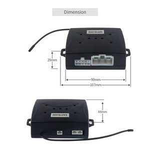 DC12V送料無料リモートスタートプッシュボタンスタートpkeキーレスエントリー - Product Image 5