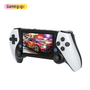 S M25 elde kullanılır oyun konsolu 4.3 ''IPS ekran EmuELEC sistemi RK3566 çift Joystick Ps1 <span class=keywords><strong>PSP</strong></span> için Retro Video oyunu oyuncu destekler - Product Image 6