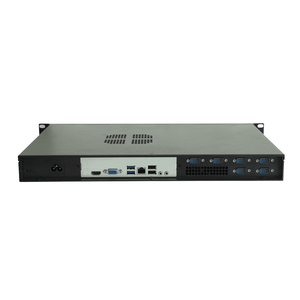 Lüfter loser oder leiser Lüfter Schwarzer Mini-Computer IPC100U-M316F Dual COM Max 6COM N3150 N360 N3700 Linux Mini-PC für Industrie - Product Image 1