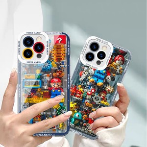 เคสโทรศัพท์มือถือลายการ์ตูนมาริโอ้สีสันสดใสสำหรับ iPhone 16 15 PRO MAX 14 PLUS 13 12 11ฝาหลังดีไซน์ใหม่ - Product Image 2
