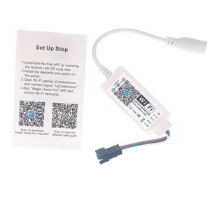 Новый стиль, 3 светодиода, Инжекционный модуль с APP Wifi контроллером Ws2811 IC SMD 5050 RGB DC12v IP65, полноцветный светодиодный модуль - Product Image 3