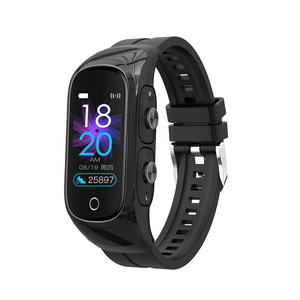 Arrival Fitness Bracelet <strong>Multi</strong> <strong>Functions</strong> Round Smart Hand Mobile Watch BT Earphones Tws Earbuds N8 Smart Watch and Earphone - Product Image 1