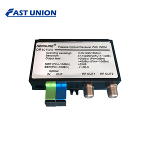 Best ftth wdm <strong>optical</strong> receiver HS-OR101WA-Two port <strong>output</strong> catv <strong>optical</strong> receiver catv <strong>optical</strong> receiver - Product Image 1