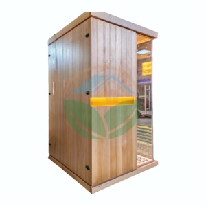 Far &amp; Near Infrared <strong>LED</strong> Sauna Room Heater Low EMF with Red <strong>LED</strong> Dry Sauna with Comfortable Temperature Regulation - Product Image 4