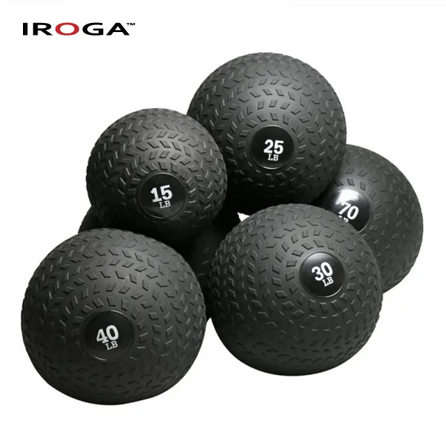 Iroga फिटनेस टायर आकार स्लैम गेंद पीवीसी वजन गेंद