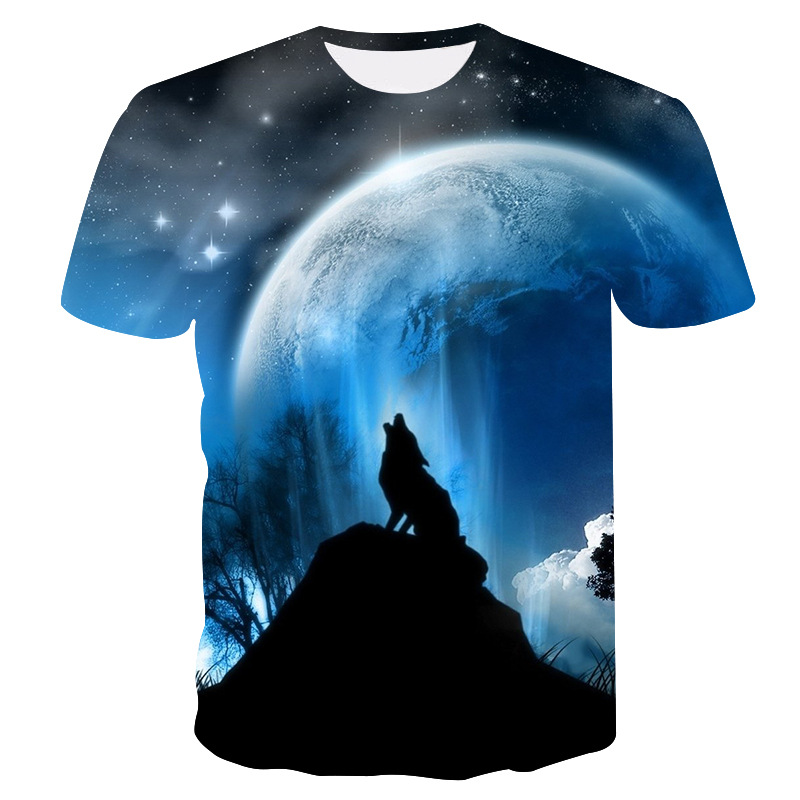 Loose Sublimation 100% Polyester Knitted Short Sleeve O-Neck for Men's and Women's Hot Sale T-shirts