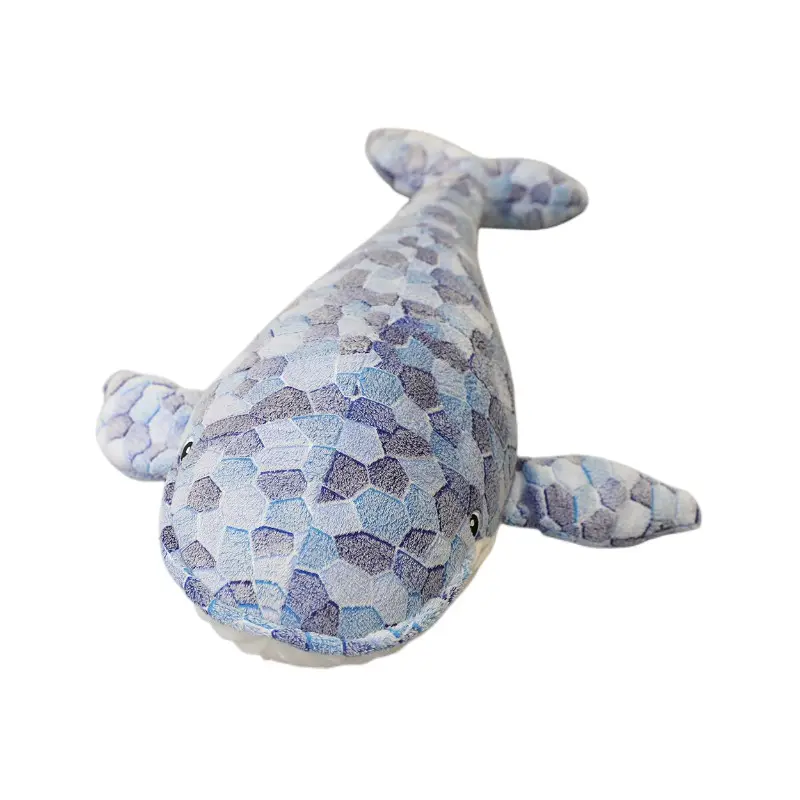 Balena peluche Whaleplush vendita calda balena blu animale marino peluche morbido simpatico balena farcito peluche