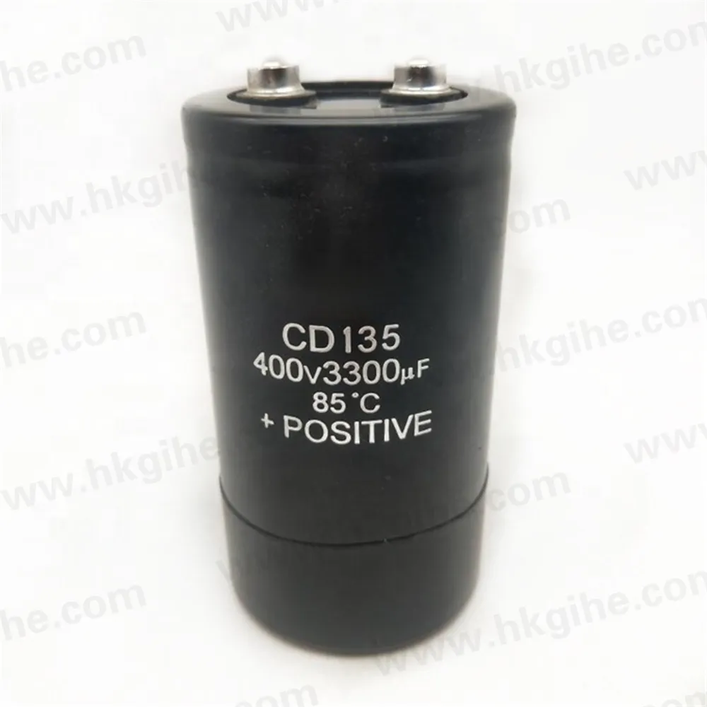 Ventas calientes gran electrolítico 3300uF 400V CD135 condensador grande al por mayor en stock