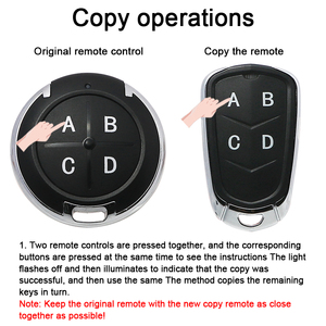 Universal 4 Button Garage Door Opener <strong>Remote</strong> - Universal Replacement for Nearly <strong>All</strong> Garage Door Opener <strong>Remotes</strong> Replacement - Product Image 5