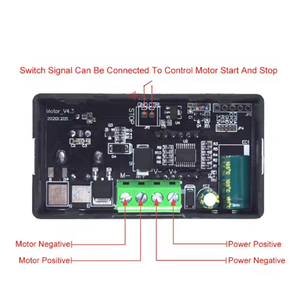 DC 5-30V 12v 24v 5A DC Controller motore PWM velocità regolabile Display digitale Encoder rapporto di frequenza MAX 15A ZK-MG - Product Image 5