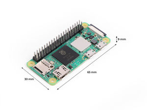 <strong>Raspberry</strong> <strong>Pi</strong> Zero <strong>2</strong> W Development Board with Quad-Core CPU for Bluetooth 4.<strong>2</strong> BLE Onboard Antenna and Header