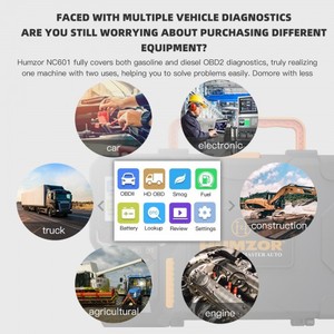 HUMZOR NexzCheck NC601 Diesel and Gasoline <strong>Code</strong> Reader Diagnostic Tools for Vehicle Maintenance - Product Image 4