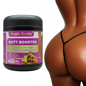 OEM büyük kalça doğal takviyesi popo ve kalça eğrisi artırıcı ganimet güçlendirici büyük popo 400g Protein tozu - Product Image 1