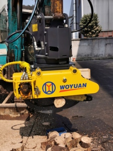 Máy Xúc Xoay Máy Cưa Nhật Ký Thủy Lực Dụng Cụ Cắt Gỗ Điều Khiển Bằng Máy Tính - Product Image 2