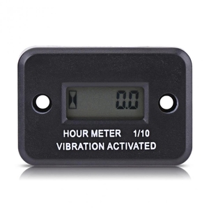 Dijital titreşim saat metre göstergesi kablosuz titreşimli makine için motosiklet ATV tekne deniz dijital saat ölçer - Product Image 4
