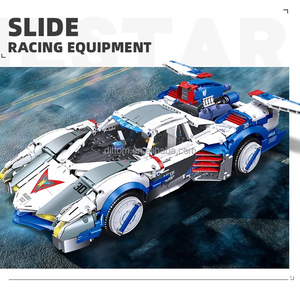 2024新しいサイバーフォーミュラAsuradaGsxレーシングカーモデルビルディングブロックセットRCレーシングカーレンガおもちゃ - Product Image 5