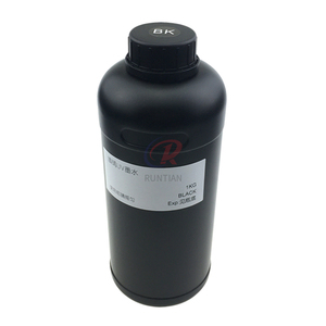 Tinta UV negra para código de lote, máquina de codificación de fecha de caducidad, codificador de impresora, tinta UV de inyección de tinta CIJ para cabezal de impresión Ricoh GEN5 Konica - Product Image 2