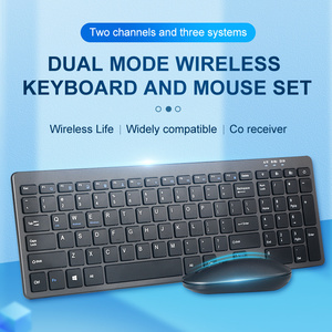 新しく到着した公式キーボードマウスコンボ2.4g接続キーボードとマウスセットを備えたワイヤレスバッテリーキーボード - Product Image 4