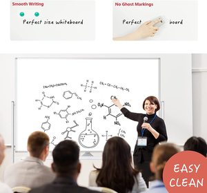 Redsun Tùy Chỉnh Khung Đứng Bảng Trắng 360 ° Xoay 4 Bánh Xe Di Động Từ Điện Thoại Di Động Viết Hội Đồng Quản Trị Cho Các Trường Học Vật Nuôi Kim Loại - Product Image 2