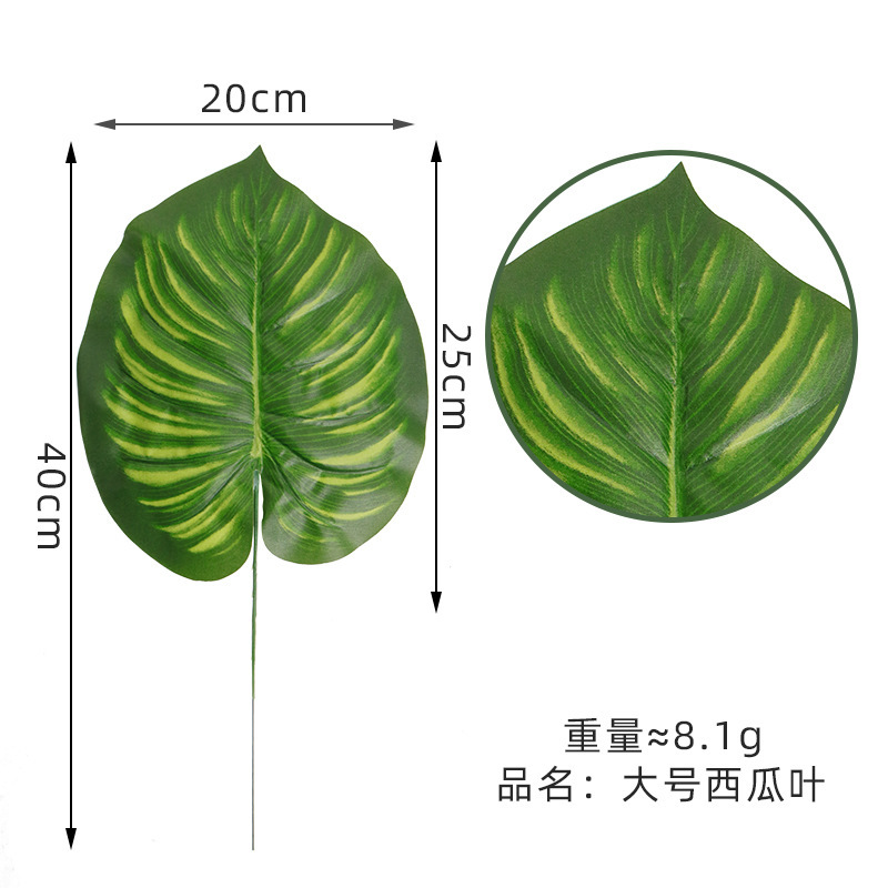 Watermelon leaf large