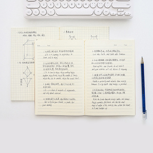 批发A4 A5 B5牛皮纸封面日记本笔记本素描本缝纫学生学校学生练习册 - Product Image 4