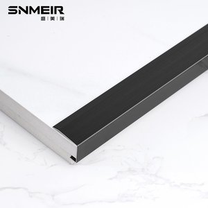 Senmry Nhà Máy 304 L Hiện Đại Nhiều Tùy Chọn Thép Không Gỉ Cong Tường Gạch Trim Kim Loại Góc Bảo Vệ L Hình Dạng Không Gỉ Trim - Product Image 5