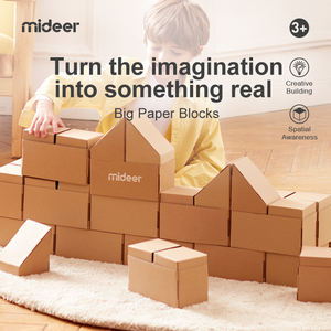 MD4158 Mideer Gạch Giấy Lớn Bé Hạt Lớn Xây Dựng Đồ Chơi Trẻ Em Câu Đố Khối Xây Dựng - Product Image 6