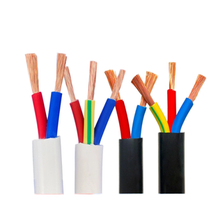 Bakır çekirdek RVV2 3 4 telli güç kablosu 1.5 2.5 4 kare kılıflı su geçirmez kontrol elektrik teli endüstriyel kullanım için PVC 6mm O.D. - Product Image 2