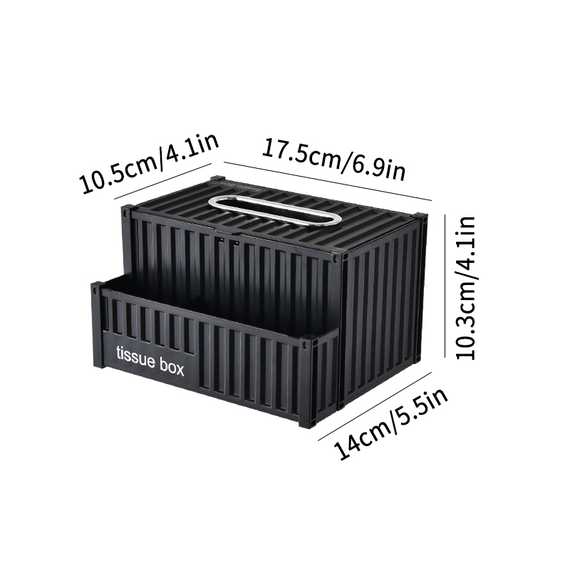 Black 17.5*14*10.3cm